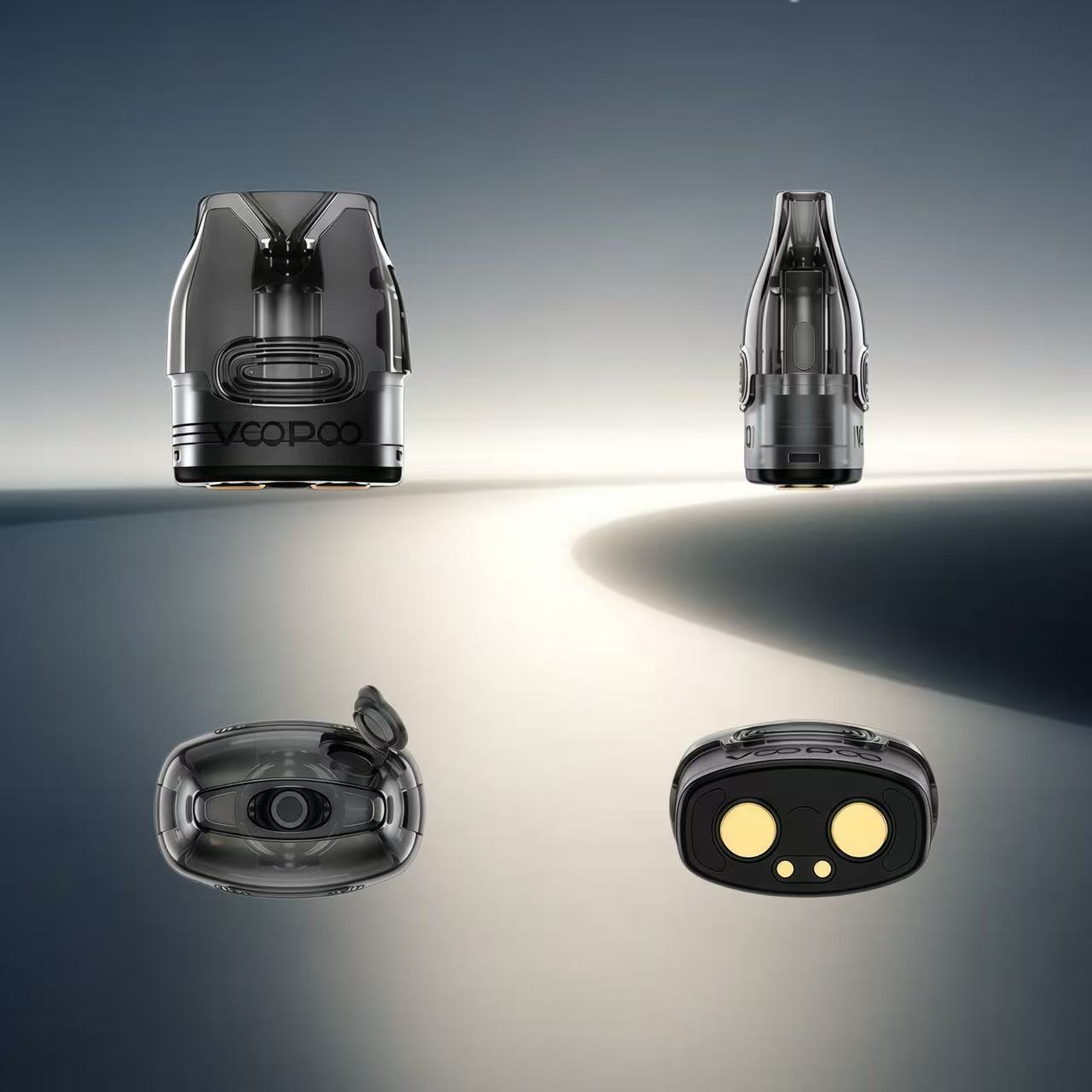 3. VOOPOO VMATE 頂部注油空彈,防漏鎖鮮技術,採用PCTG食品級材質
